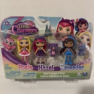 Little Charmers Best Friends 3 pack. Posie, Hazel, Lavender. Brand new sealed.